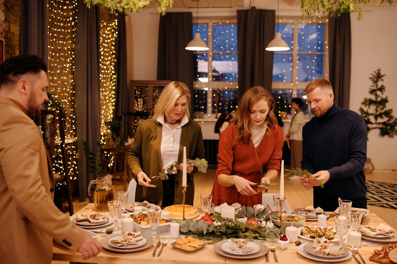 Sfeervolle kerst verlichting brengt licht in donkere dagen